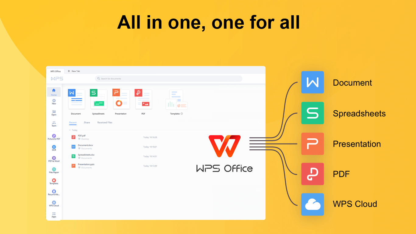 WPS Office 云文档协作 - 多人实时协同编辑